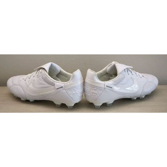 Nike AT5889 100 Men's Sz 7.5 White Premier III FG Firm Ground Soccer Cleats - Picture 7 of 13